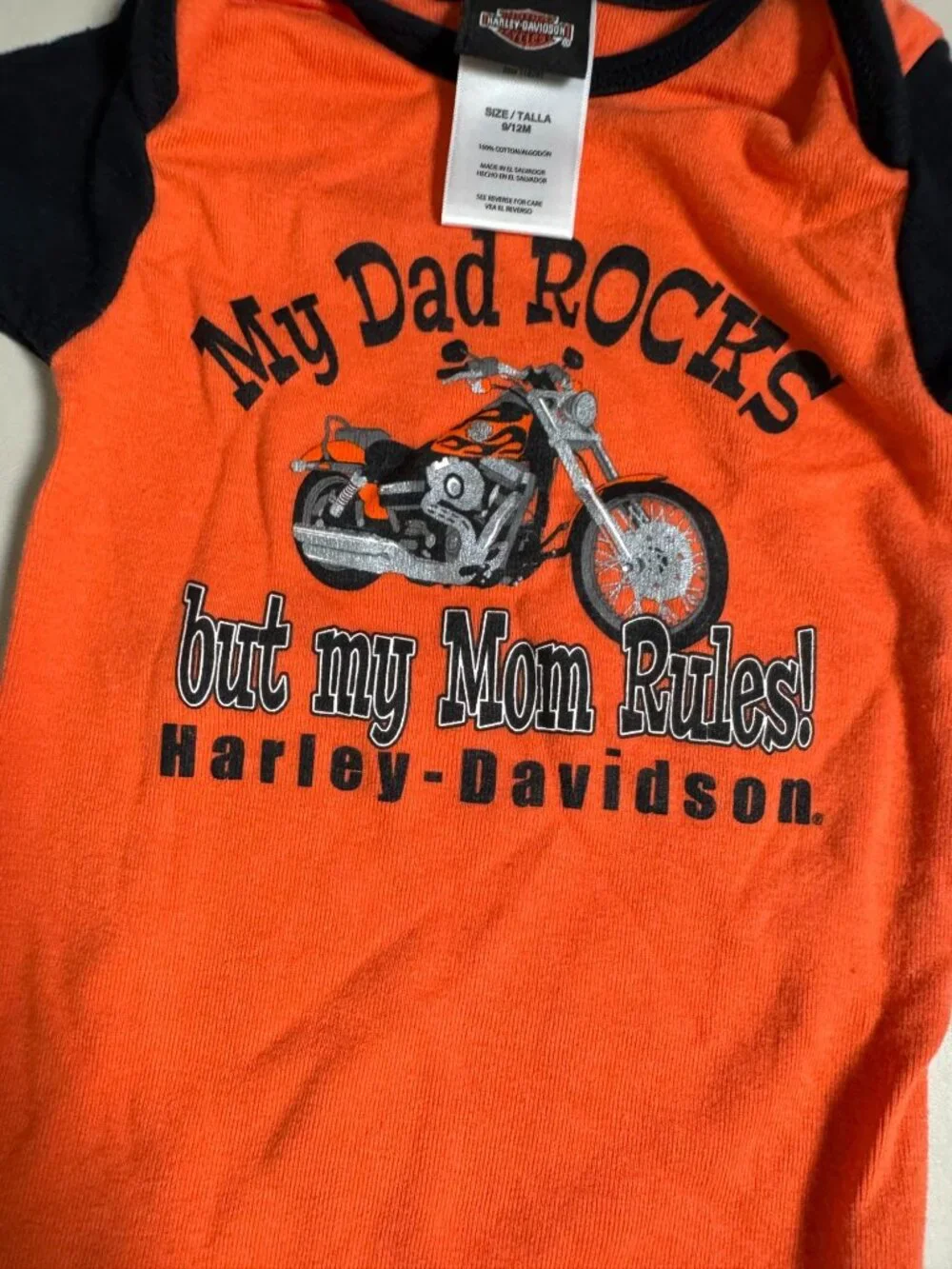 Harley-Davidson Baby Bodysuit 